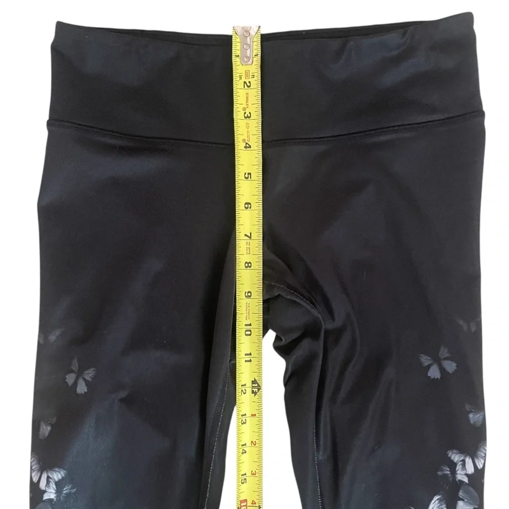 Alo Yoga Black and White  Butterfly Leggings Women’s Size S